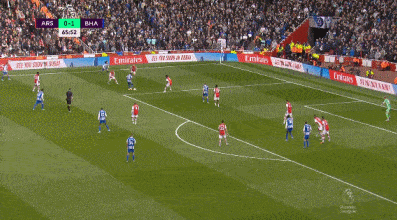 Pha phối hợp đẹp mắt nâng tỷ số lên 2-0 của Brighton Pha phối hợp đẹp mắt nâng tỷ số lên 2-0 của Brighton