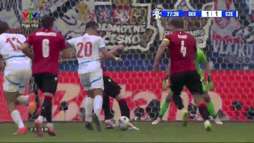 Czech và Georgia níu chân nhau ở bảng F ảnh 39