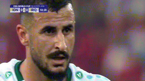 Dính phản đòn, Indonesia nhận trái đắng trước Iraq ở vòng loại World Cup 2026 ảnh 12 Dính phản đòn, Indonesia nhận trái đắng trước Iraq ở vòng loại World Cup 2026 ảnh 12