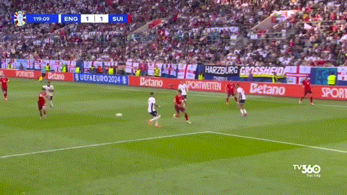 Vượt qua Thụy Sỹ trên chấm 11m, tuyển Anh vất vả ghi tên vào bán kết ảnh 62 Vượt qua Thụy Sỹ trên chấm 11m, tuyển Anh vất vả ghi tên vào bán kết ảnh 62