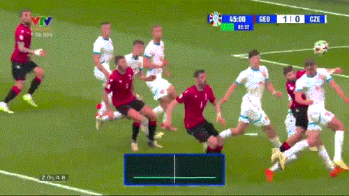 Czech và Georgia níu chân nhau ở bảng F ảnh 22