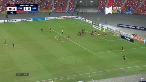Indonesia vs Singapore 4-2: 120 phút điên rồ, trọng tài, 3 thẻ đỏ và penalty ảnh 9 Indonesia vs Singapore 4-2: 120 phút điên rồ, trọng tài, 3 thẻ đỏ và penalty ảnh 9