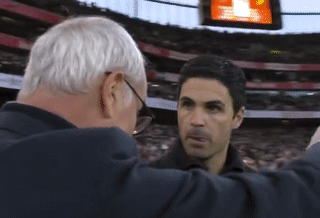 HLV Ranieri nổi giận với Arteta vì Arsenal 'chơi bẩn'
