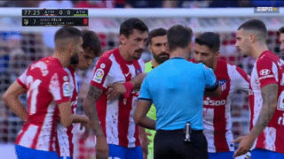 Chửi mắng trọng tài, ngôi sao Atletico Madrid có thể bị cấm thi đấu đến 12 trận