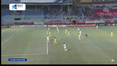 Pha phối hợp bài bản dẫn đến bàn mở tỷ số của Viettel.