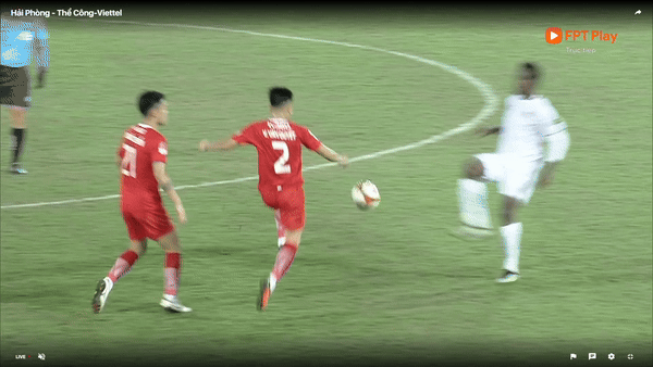 Chia điểm sau trận hoà 1-1, Hải Phòng và Thể Công Viettel nối dài mạch không thắng ảnh 9 Chia điểm sau trận hoà 1-1, Hải Phòng và Thể Công Viettel nối dài mạch không thắng ảnh 9