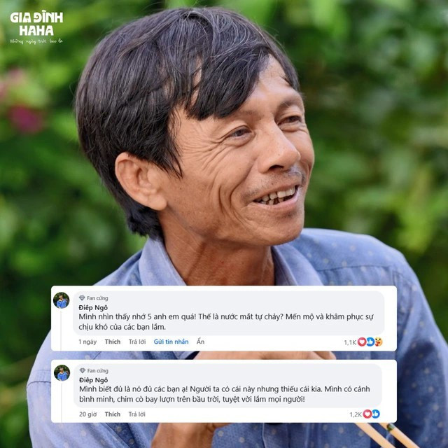Anh Điệp là người diêm dân chịu thương chịu khó, sống tình cảm và có nhiều suy nghĩ tiến bộ. Ảnh: BTC. 5182747241221445108107574276819450814998881119n-17533270203731610526005.png
