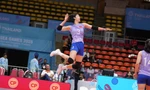 Bóng chuyền nữ Việt Nam đang có khởi đầu thuận lợi ở SEA Games 33 (ảnh M.D)
