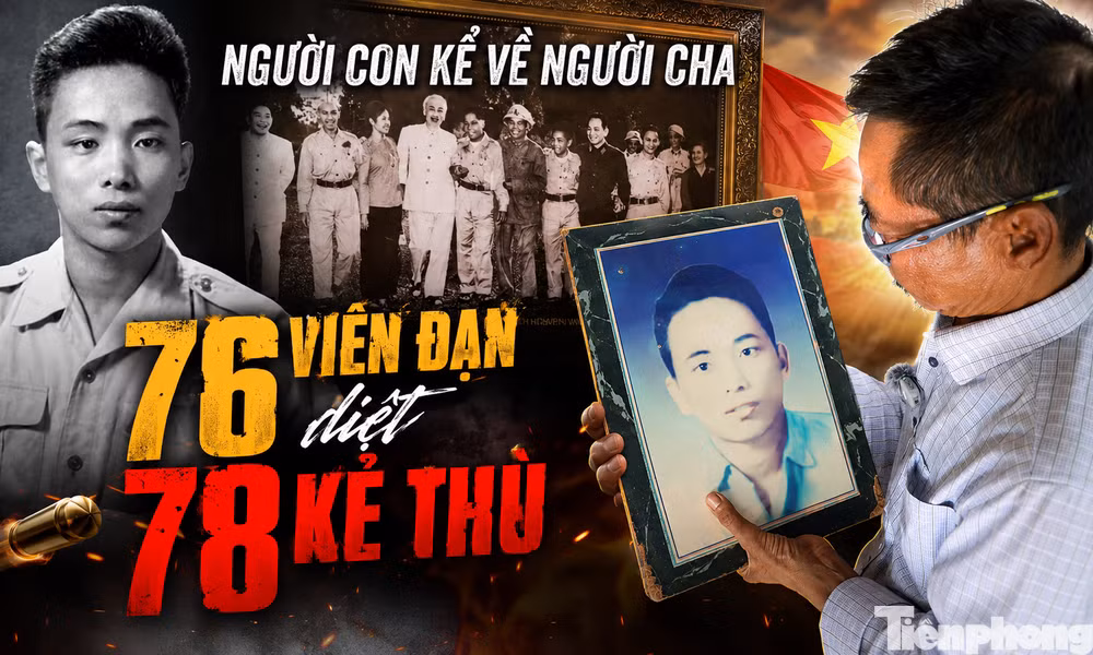 Ký ức Vàm Cỏ: Huyền thoại thiện xạ '76 viên đạn hạ gục 78 quân thù'