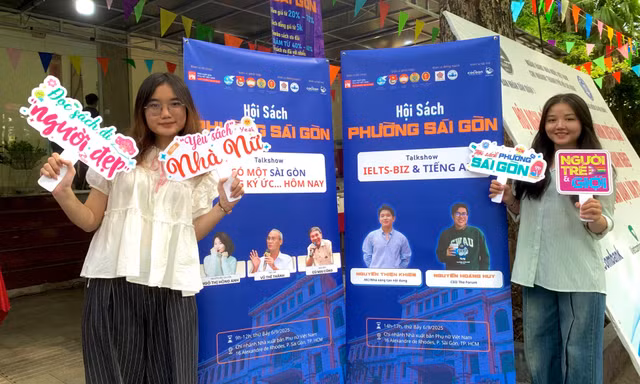 Điều đặc biệt ở hội sách phường Sài Gòn
