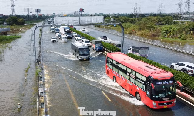 Giải pháp xử lý tình trạng ngập sâu ở cao tốc Hà Nội - Thái Nguyên