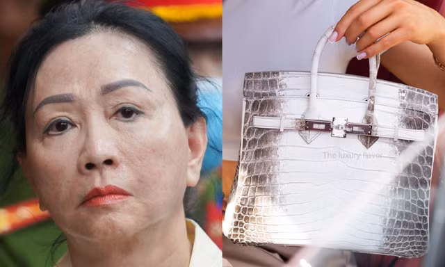 Hai chiếc túi bạch tạng của bà Trương Mỹ Lan được định giá 4 tỷ đồng