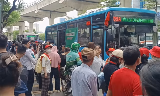 Hơn 600 nghìn hành khách đi xe buýt dịp Quốc khánh