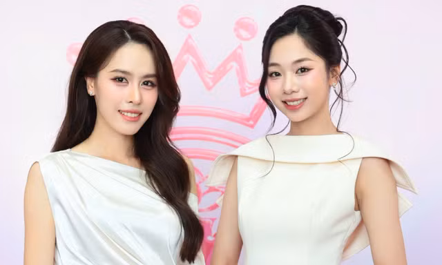 Á hậu Ngọc Hằng, đại sứ Thùy Dương rạng rỡ tại ngày hội tuyển sinh Hoa hậu Việt Nam