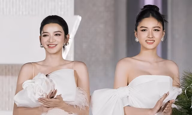 Gần 100 hoa hậu, siêu mẫu trình diễn bên bờ biển Vũng Tàu