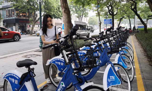 Hà Nội thêm nhiều xe điện 2 bánh công cộng xuống đường từ hôm nay