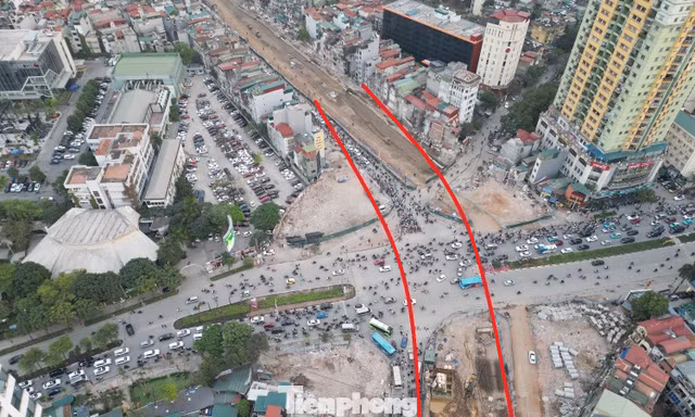 Hà Nội: Cận cảnh vị trí xây 2 cầu vượt lớn ở Vành đai 1