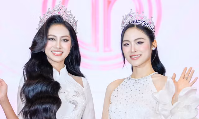 Đương kim Hoa hậu Hà Trúc Linh, Á hậu Vân Nhi rạng ngời tại buổi khởi động Hoa hậu Việt Nam 2026