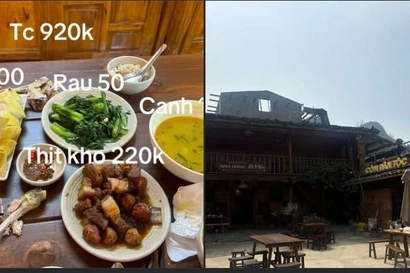 Đình chỉ homestay ở Lô Lô Chải bị tố 'chặt chém' dịch vụ ăn uống