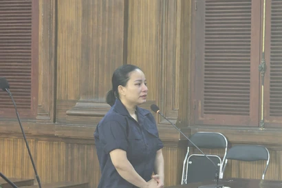 Bị cáo Lê Thị Ái Diễm