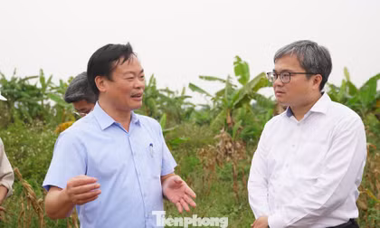 Lãnh đạo Hà Nội trực tiếp chỉ đạo hiện trường, đề xuất chính sách đặc thù GPMB cầu Tứ Liên