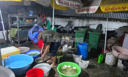 Nhếch nhác quán bia, quán phở ở Hà Nội, gây lo ngại về an toàn thực phẩm 