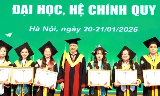 Sinh viên Học viện Nông nghiệp Việt Nam: 'Tấm bằng hôm nay là hành trang cho hành trình phía trước'
