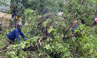 Các trường đại học ở Hà Nội khẩn trương ứng phó bão số 3 - Wipha