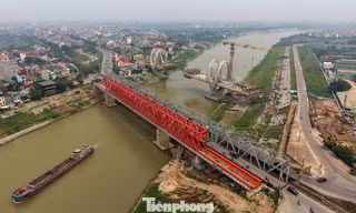 Hiện trạng dự án cầu Đuống 1.800 tỷ đồng sau gần 3 năm thi công