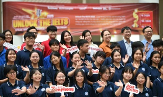 Hơn 1.200 học sinh THPT Cao Bá Quát (Gia Lâm, Hà Nội) ‘cháy hết mình’ trong vòng Sơ loại Unlock The IELTS 2025