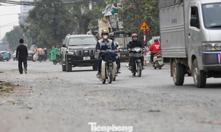 Tuyến đường Tố Hữu thi công gần 10 năm chưa xong