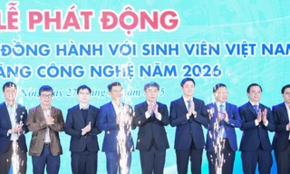 Hội Sinh viên Việt Nam phát động chương trình đồng hành cùng sinh viên tài năng công nghệ