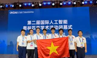 Việt Nam giành 3 Huy chương Vàng Olympic Trí tuệ nhân tạo quốc tế
