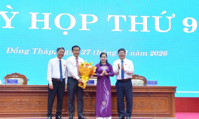 Bí thư phường Sa Đéc làm Phó Chủ tịch UBND tỉnh Đồng Tháp