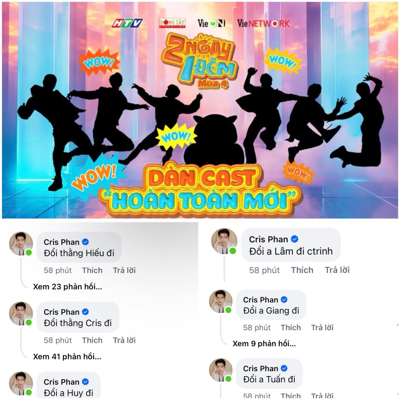 Màn tấu hài của Cris Phan khiến dân tình cười ngất. Nguồn ảnh: Fanpage Crisdevilgamer. 518326668-1263093221926829-1639310548138216477-n.jpg