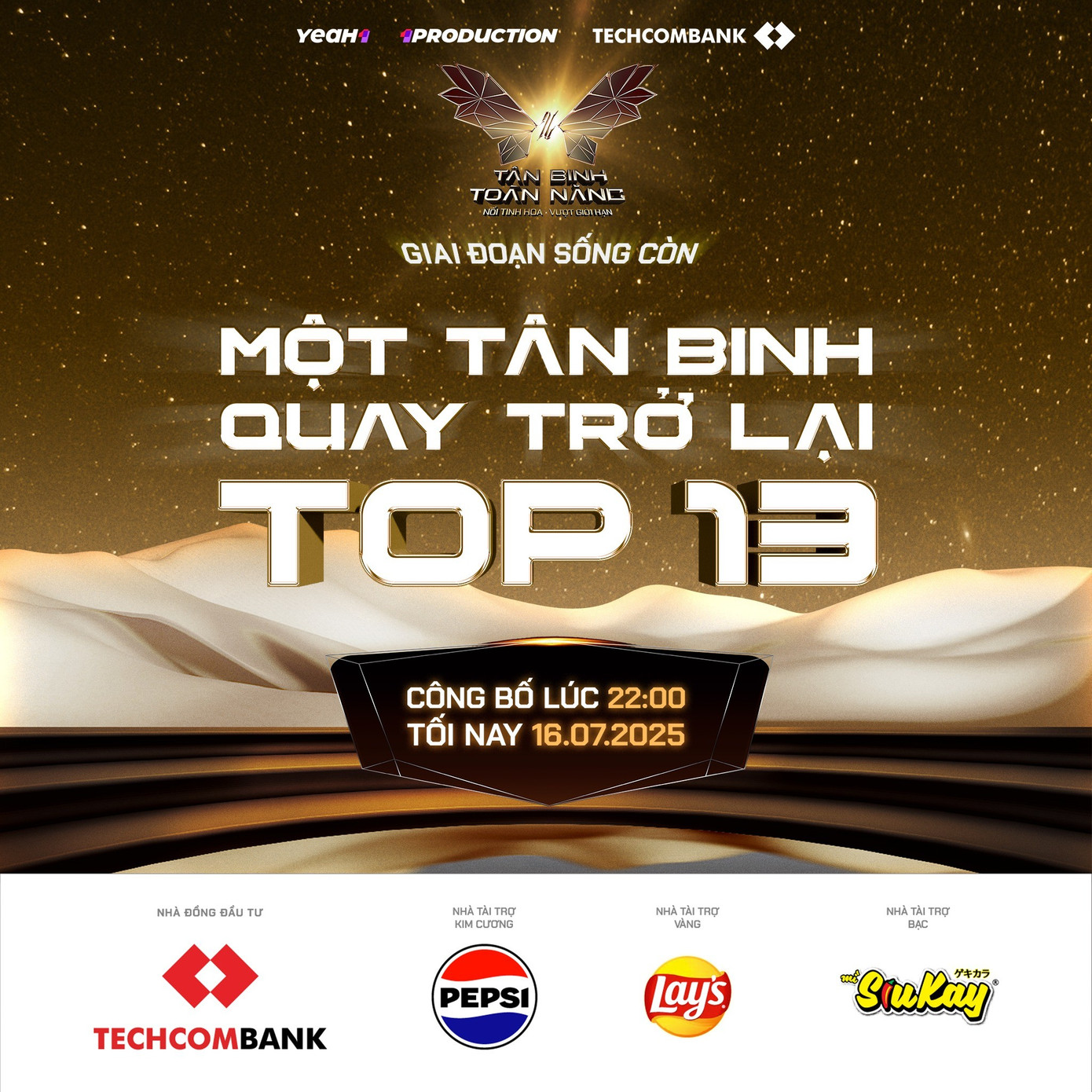 NSX Tân BinhToàn Năng "nhá hàng" sẽ có một thí sinh bị loại trở lại trong Top 13. Chính vì thế, nhiều người hâm mộ đặt "ngôi sao hy vọng" ở Long Hoàng. Ảnh: BTC. 518760210-122148247436746458-8527113208662861927-n.jpg