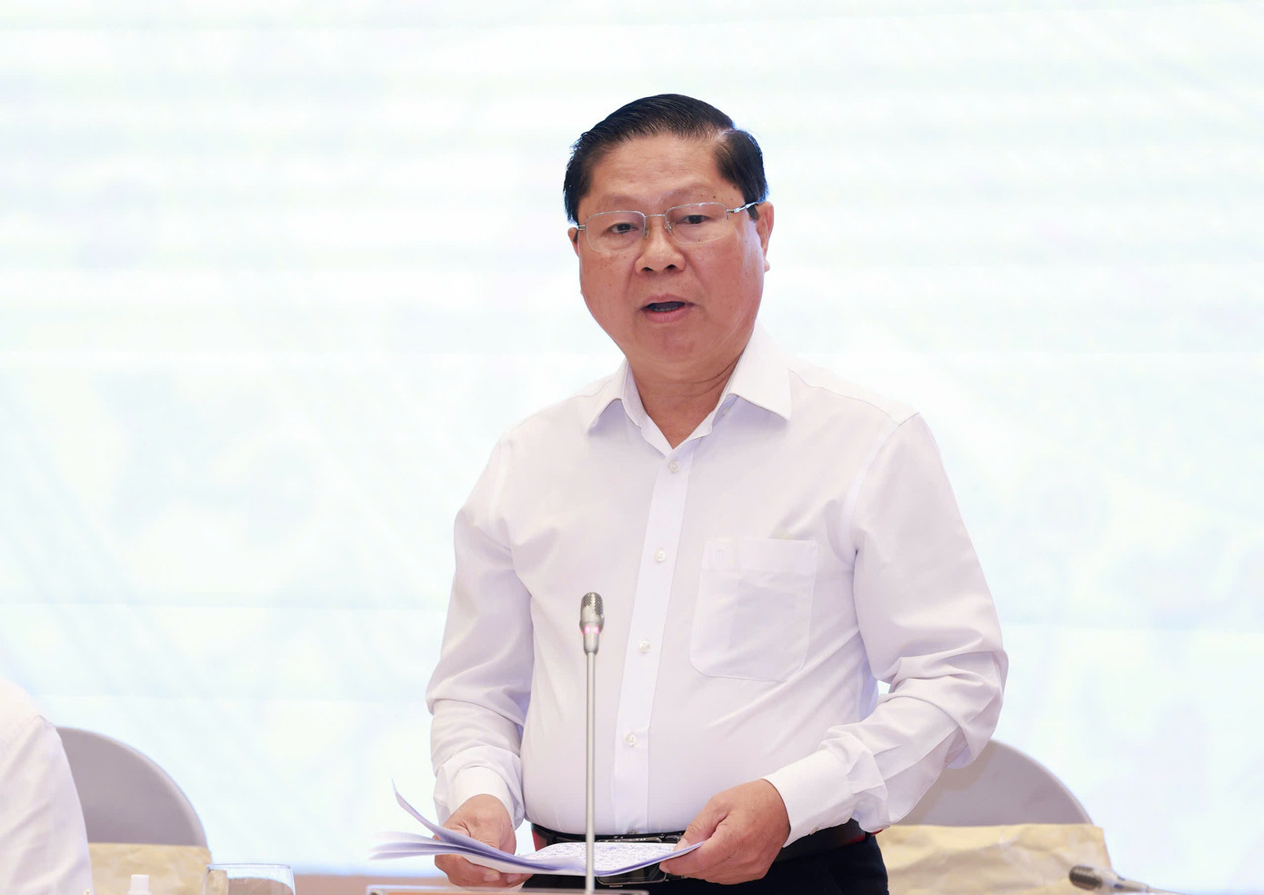 Herr Le Tan Dung – Stellvertretender Minister für Bildung und Ausbildung. Foto: Nhu Y. 510gd.jpg