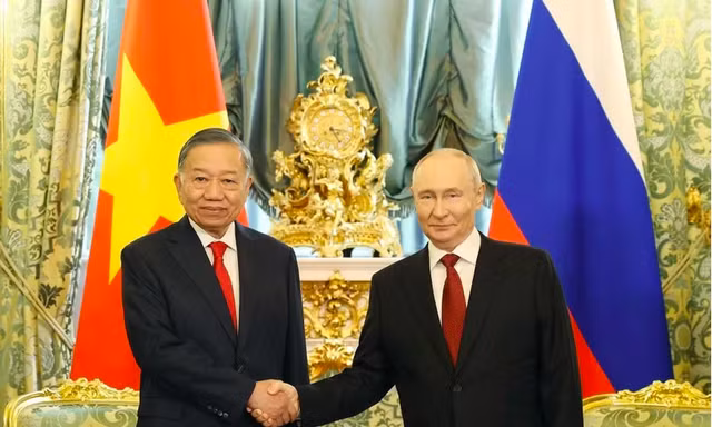 Tổng Bí thư, Chủ tịch nước Tô Lâm hội đàm với Tổng thống Nga Vladimir Putin