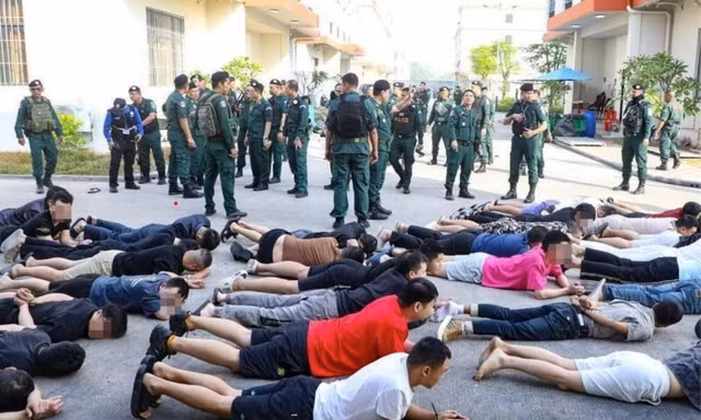 Campuchia đóng cửa hơn 700 trung tâm lừa đảo trực tuyến