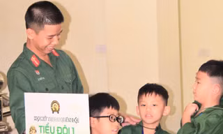 ‘Chiến sĩ nhí’ trải nghiệm đặc biệt trong môi trường đặc công tinh nhuệ