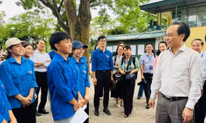 Bộ trưởng Hoàng Minh Sơn lưu ý nguyên tắc xử lí tình huống bất thường