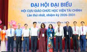 NGƯT.PGS.TS Phạm Văn Liên giữ chức Chủ tịch Hội cựu giáo chức Học viện Tài chính nhiệm kì đầu tiên 