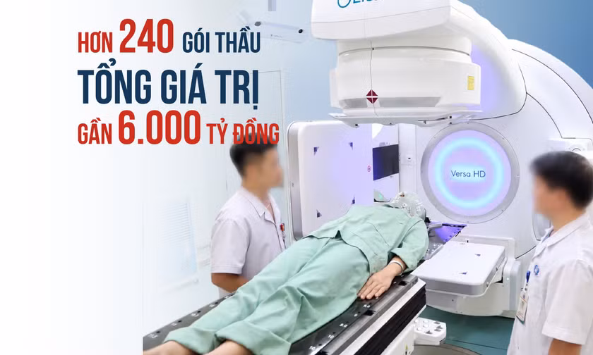 Công ty Việt Mỹ trúng 246/ 276 gói thầu tại các bệnh viện