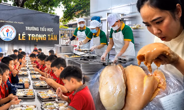 Tôm, thịt gà 'có mùi bất thường': Phụ huynh lo chất lượng bữa ăn bán trú