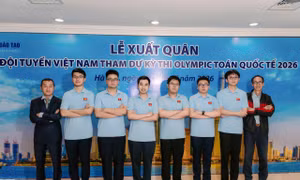 Olympic Toán quốc tế: Việt Nam thăng hạng, xếp thứ 5 toàn đoàn