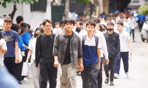 Thí sinh dự thi tốt nghiệp năm 2026