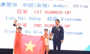 Giành vàng tại AIMO Quốc tế 2026: Thể hiện bản lĩnh, khát vọng vươn lên