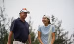 '360 sắc thái biểu cảm' của Lê Chúc An trên sân tập trước thềm Giải Vô địch Golf Quốc gia - Gia Lai 2025