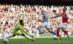ផ្សាយផ្ទាល់ Arsenal vs Man City 0-1 (H1)៖ Haaland ស៊ុតបញ្ចូលទី