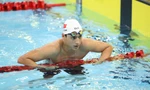 Nguyễn Quốc nói gì sau khi vượt qua đàn anh Nguyễn Huy Hoàng trên đường bơi 400m tự do?